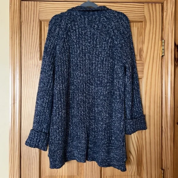 NWT Free People Navy Cardigan - Picture 3 of 5